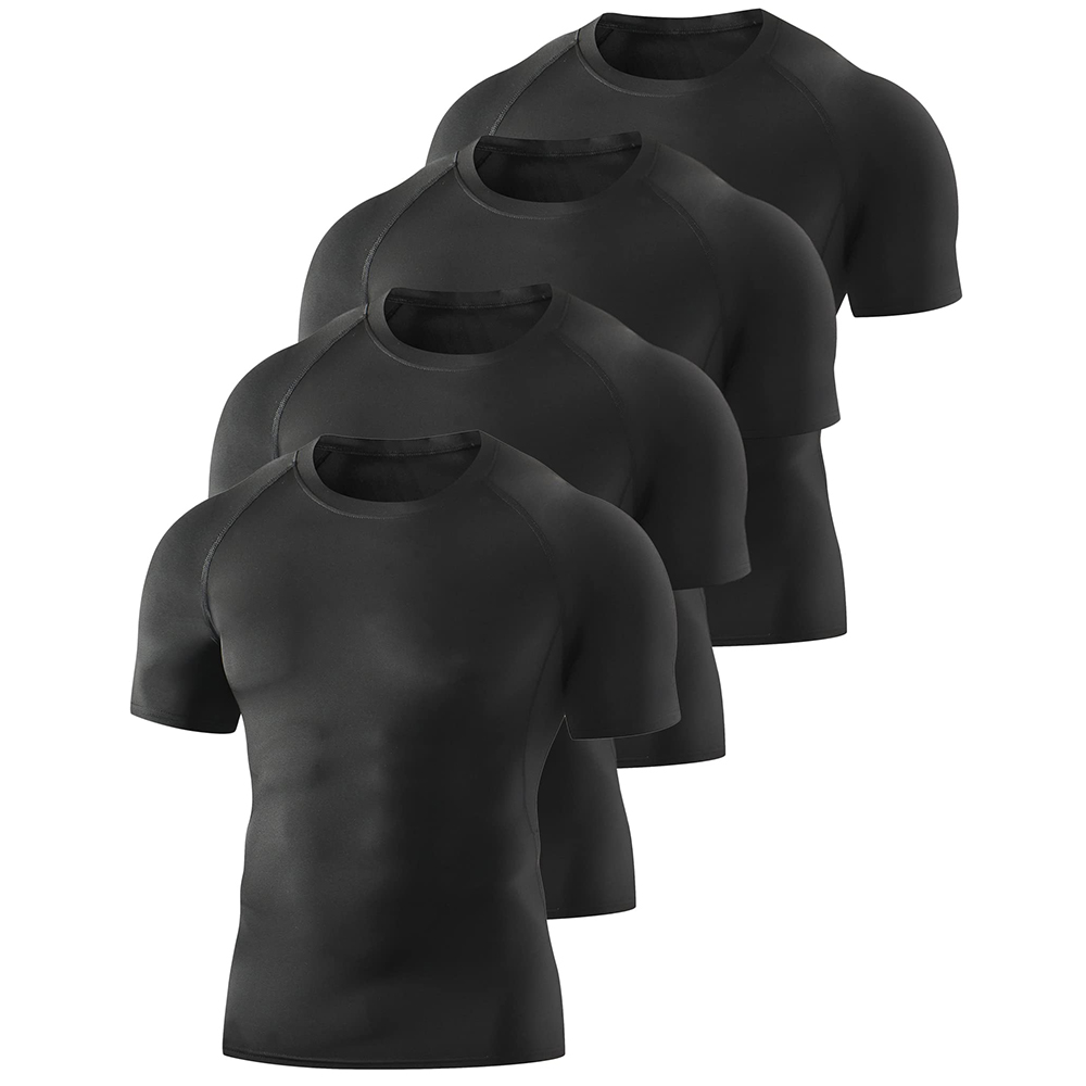 TELALEO 4OR6 PACK Men’s compression workout running performance base